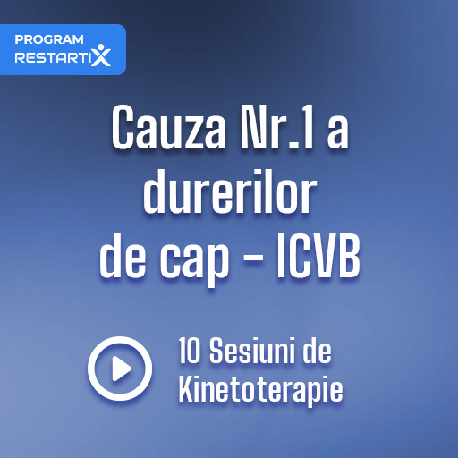 10 sesiuni de Kinetoterapie pentru Cauza Nr.1 a durerilor de cap - ICVB - Abonament 30 zile