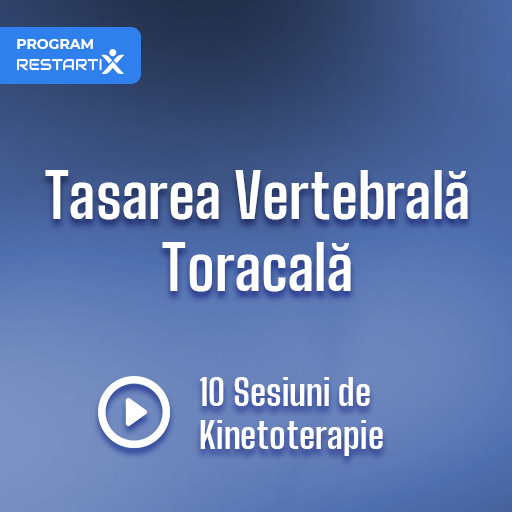 10 sesiuni de Kinetoterapie pentru Tasarea Vertebrală Toracală - Abonament 30 zile
