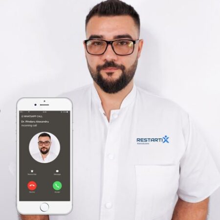 Consultație cu Medic Specialist Medicină Fizică și Reabilitare, Dr. Alexandru Pîndaru (expert RestartiX)